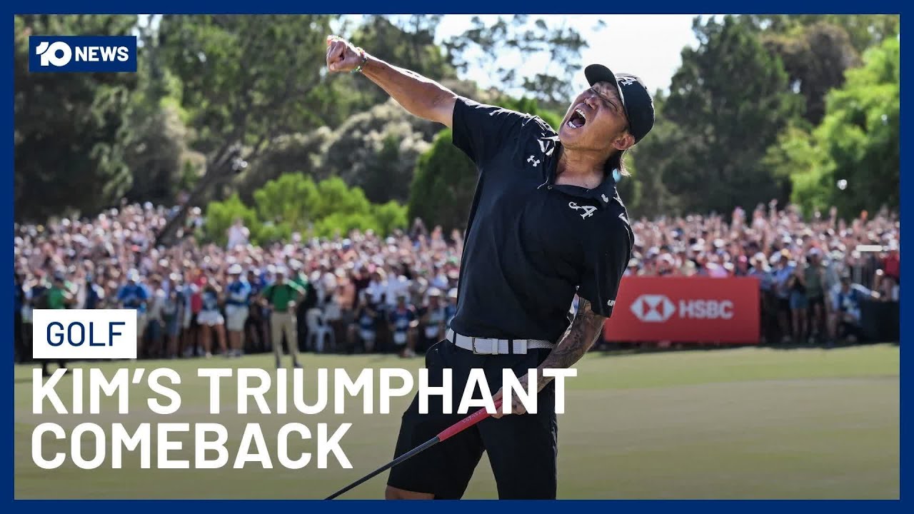 Anthony Kim Triumphs in Emotional LIV Golf Adelaide Comeback | 10 News