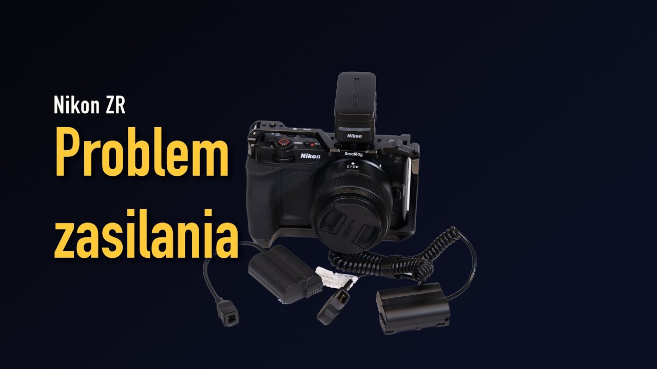 Nikon ZR: nie da się zamknąć klapki baterii przy zasilaniu zewnętrznym (serio!)