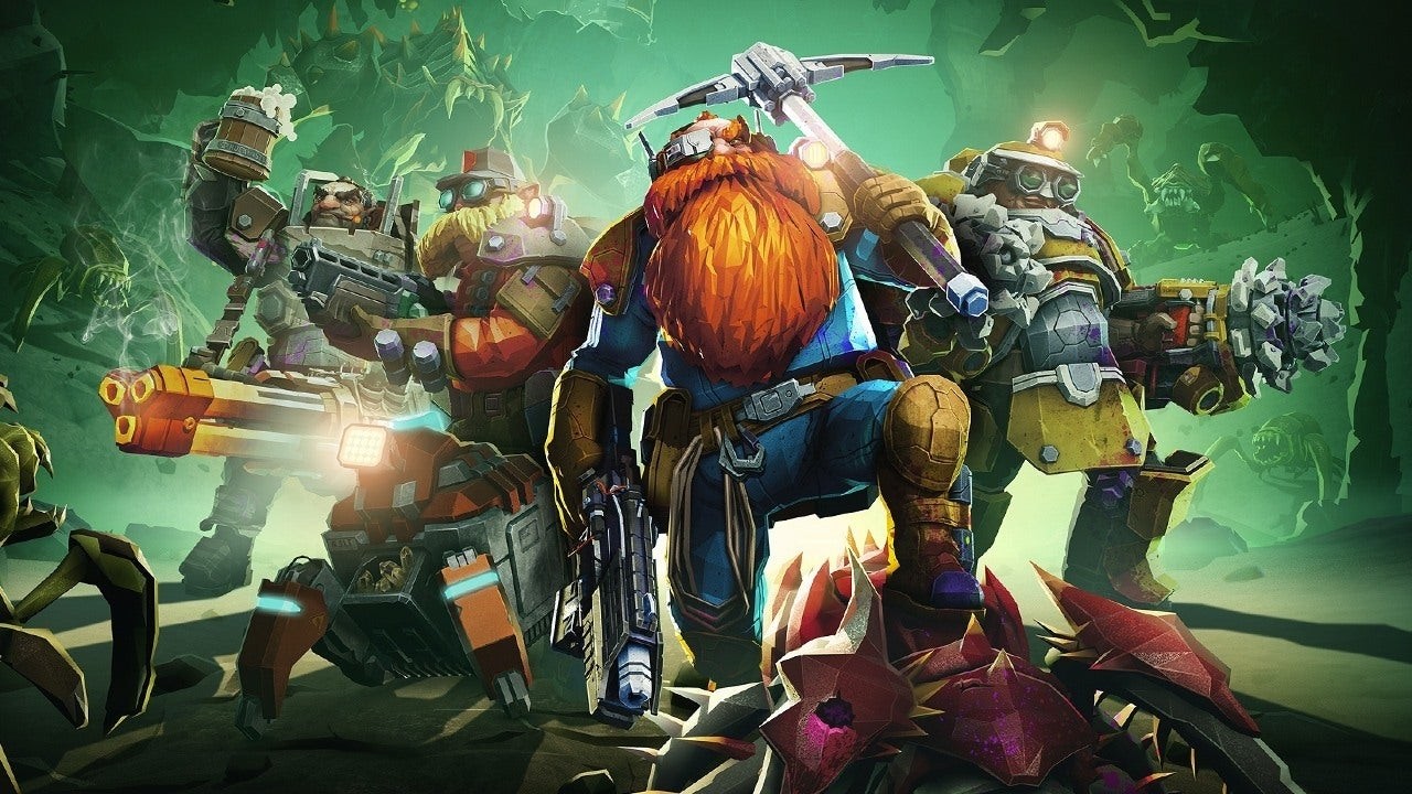 Майнемо золото та кристали. Deep rock galactic