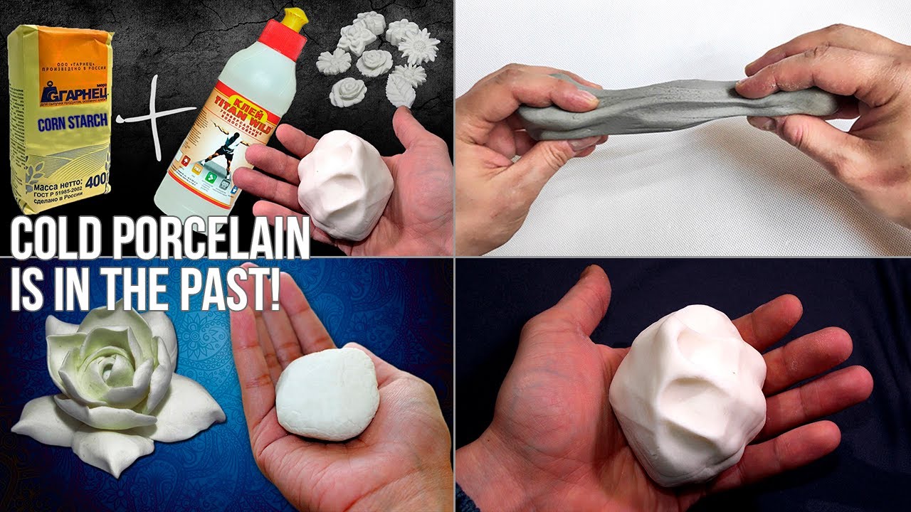 6 DIY recipes for self-hardening mass for crafts and decoration, Cold porcelain is in the past!