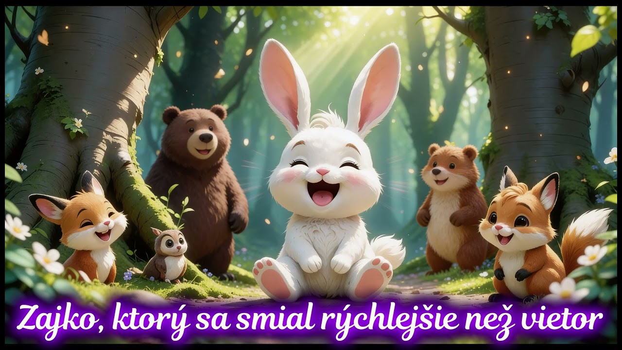 Zajko, ktorý sa smial rýchlejšie než vietor | Veselá rozprávka ktorá Vás naozaj rozosmeje