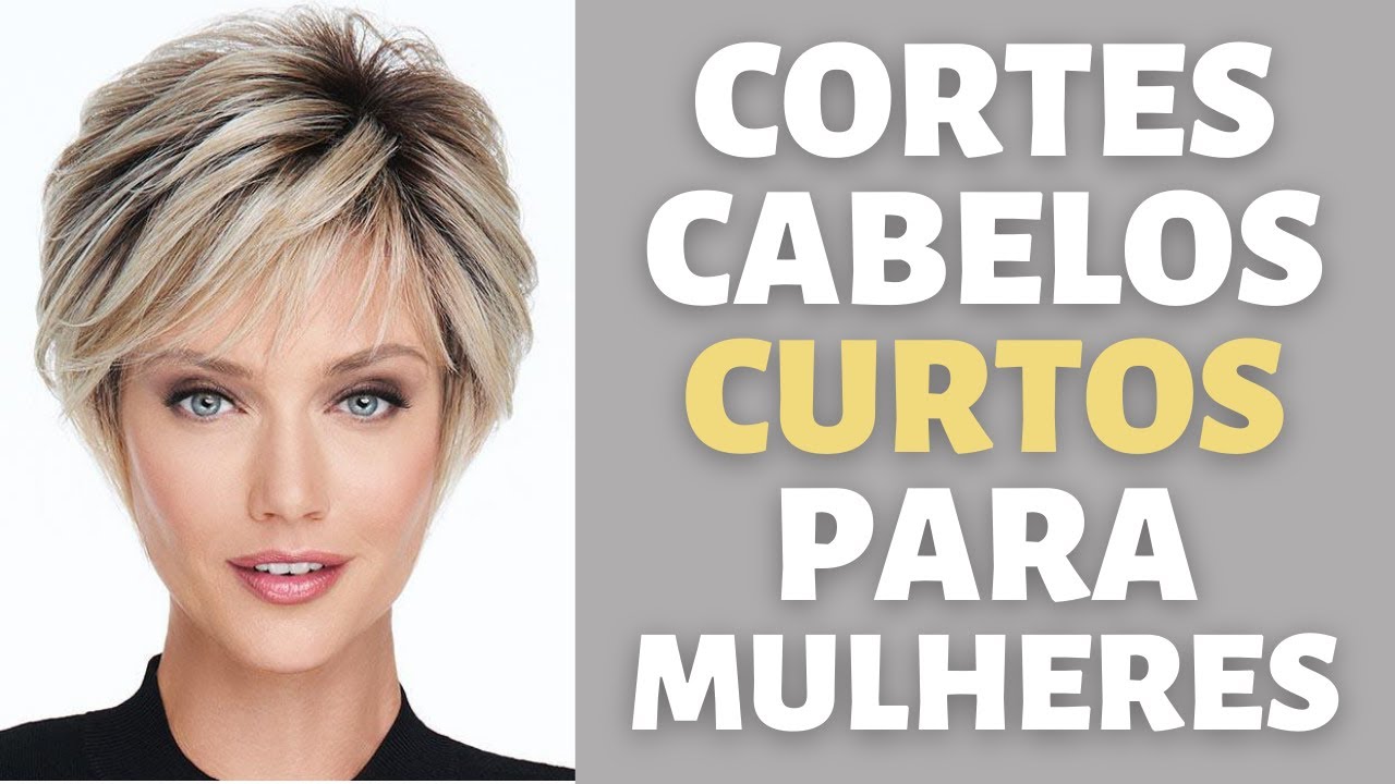 CORTES DE CABELOS CURTOS +45-55-85 MULHERES - CORTES CURTOS REPICADOS CAMADAS PENTEADOS - MODA MODA