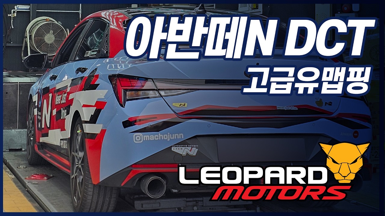 아반떼N DCT- 고급유맵핑