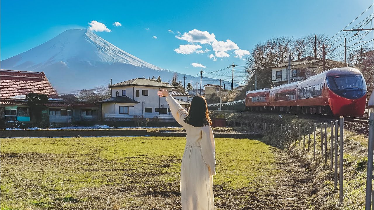 【富士山一日遊】6個河口湖周邊景點✨富士山景觀列車開箱攻略、本町商店街、免費富士山展望台｜山梨自由行｜實彩子Misako