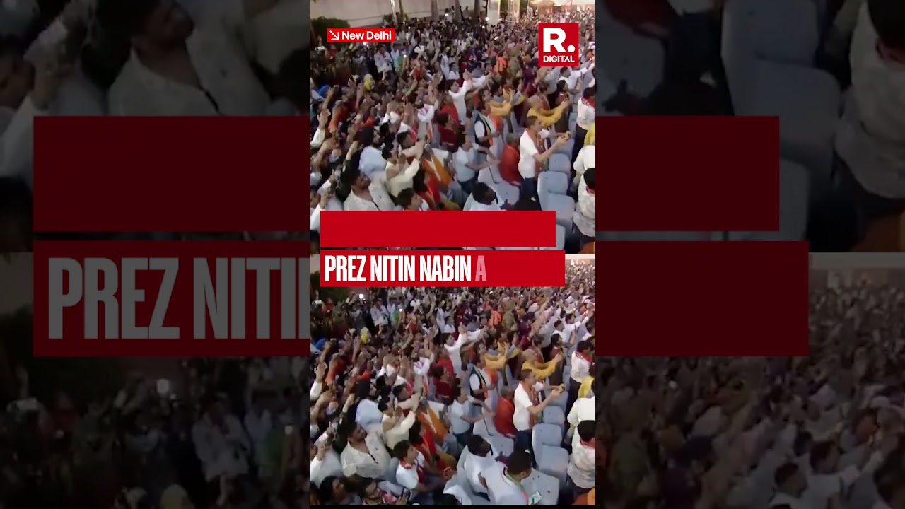 PM Modi Garlands BJP President Nitin Nabin Instead of Receiving Honour
