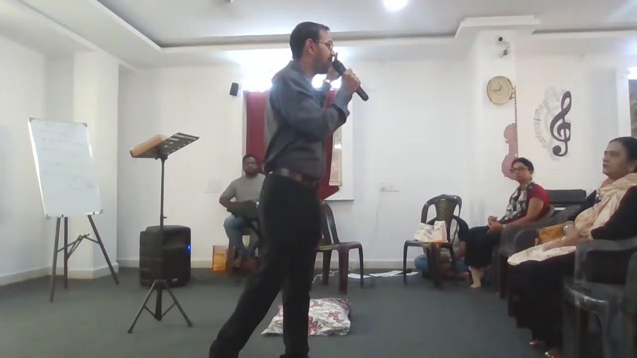 Teaching on anointment and laying of the hands.