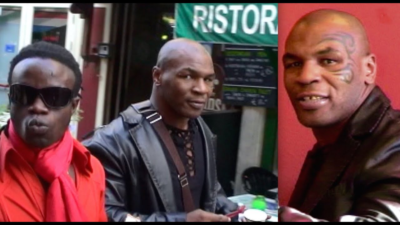 Mike Tyson en Regilio Tuur in Amsterdam