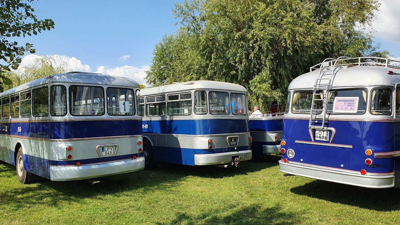 XIII. IKARUS ÉS VETERÁNJÁRMŰ TALÁLKOZÓ  - FELVONULÁS