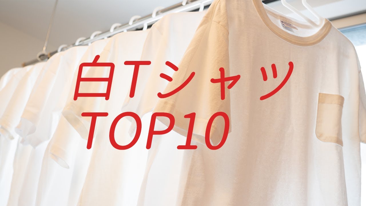 【白Tシャツ】TOP10