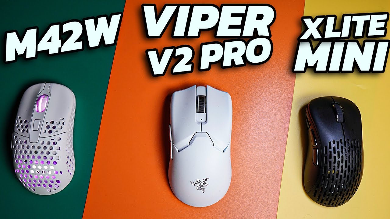Three Bangers: RAZER VIPER V2 PRO, XTRFY M42 WIRELESS & PULSAR XLITE V2 MINI