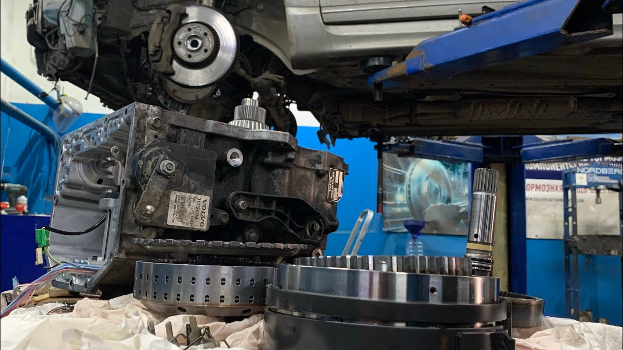 Ремонт акпп AISIN TF-80 на VOLVO S80 T6.