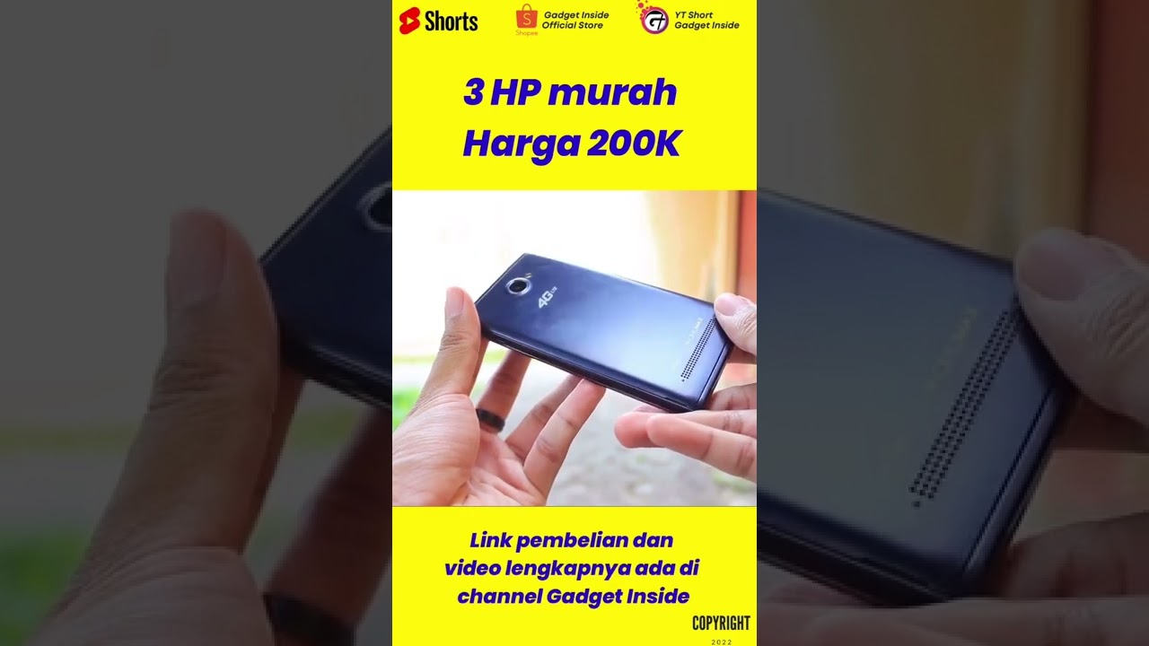 3 Hp murah harga 200K