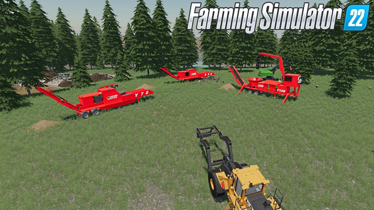 FS22 🚧 New Woodchippers 🚧 Farming Simulator 22 Mods