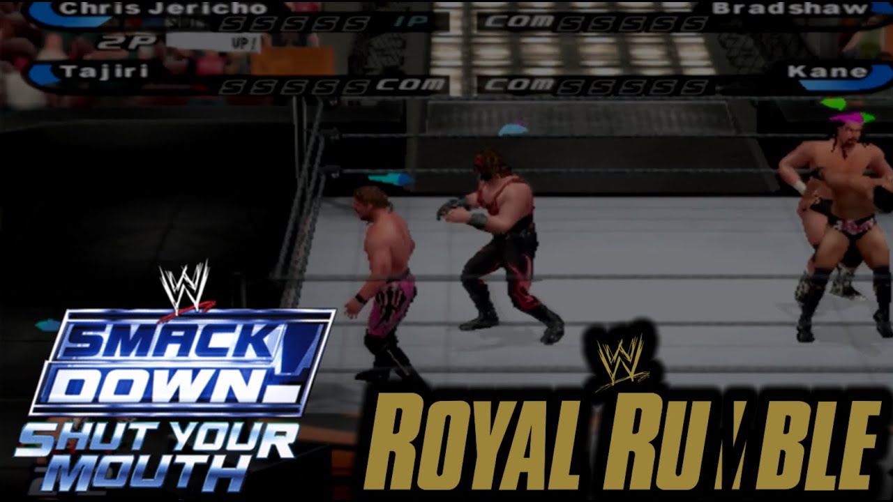 WWE Smackdown Shut Your Mouth ROYAL RUMBLE MATCH