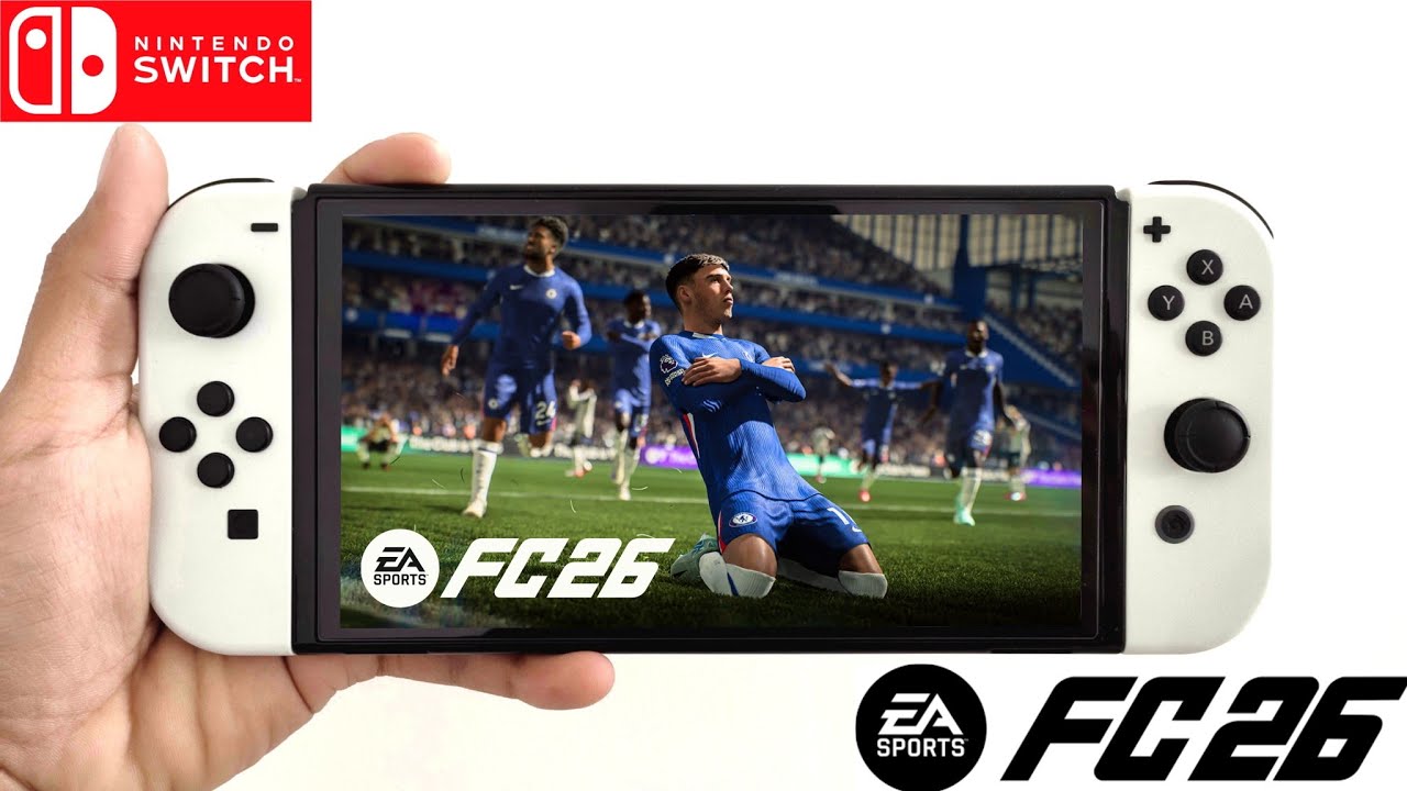 EA SPORTS FC 26 Nintendo Switch OLED Gameplay FC26