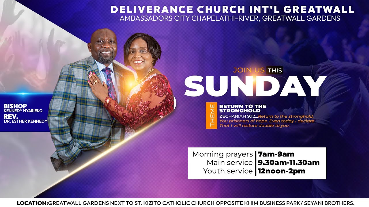 SUNDAY SERVICE  || 1.25.2026 || WITH: MR. STEVE KIMETU