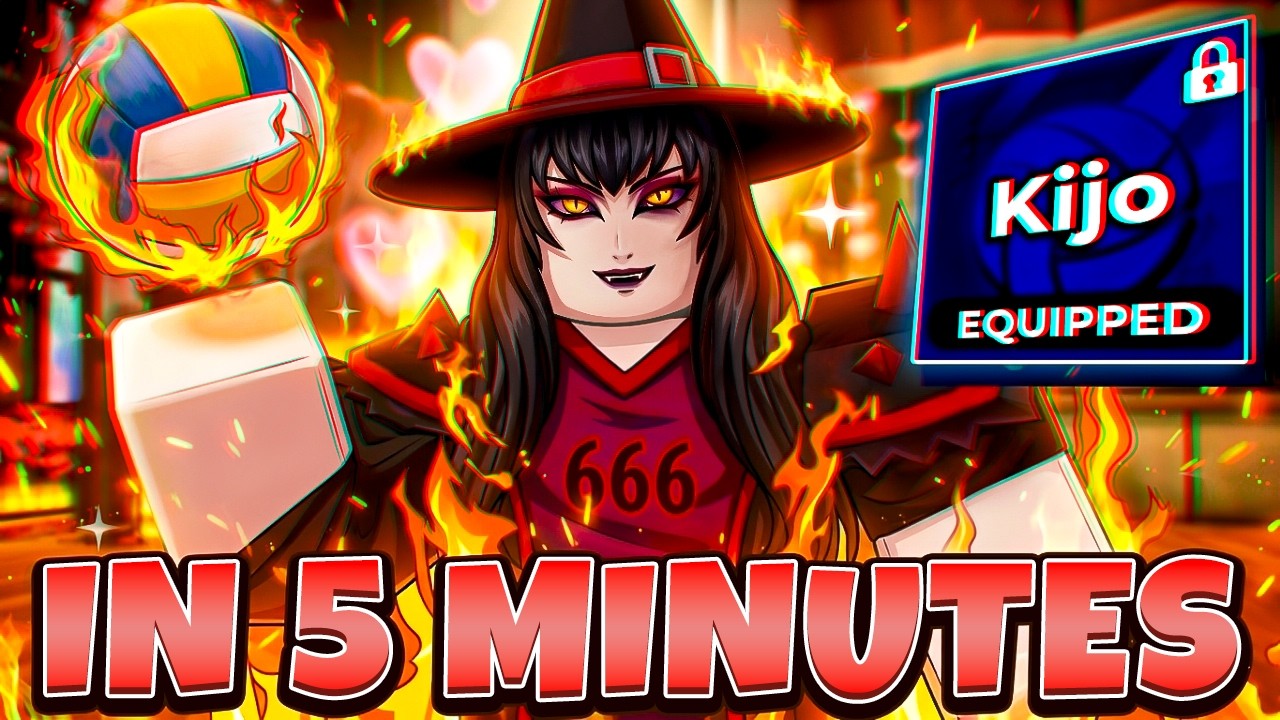 BECOME PRO KIJO IN 5 MINUTES (Volleyball Legends)