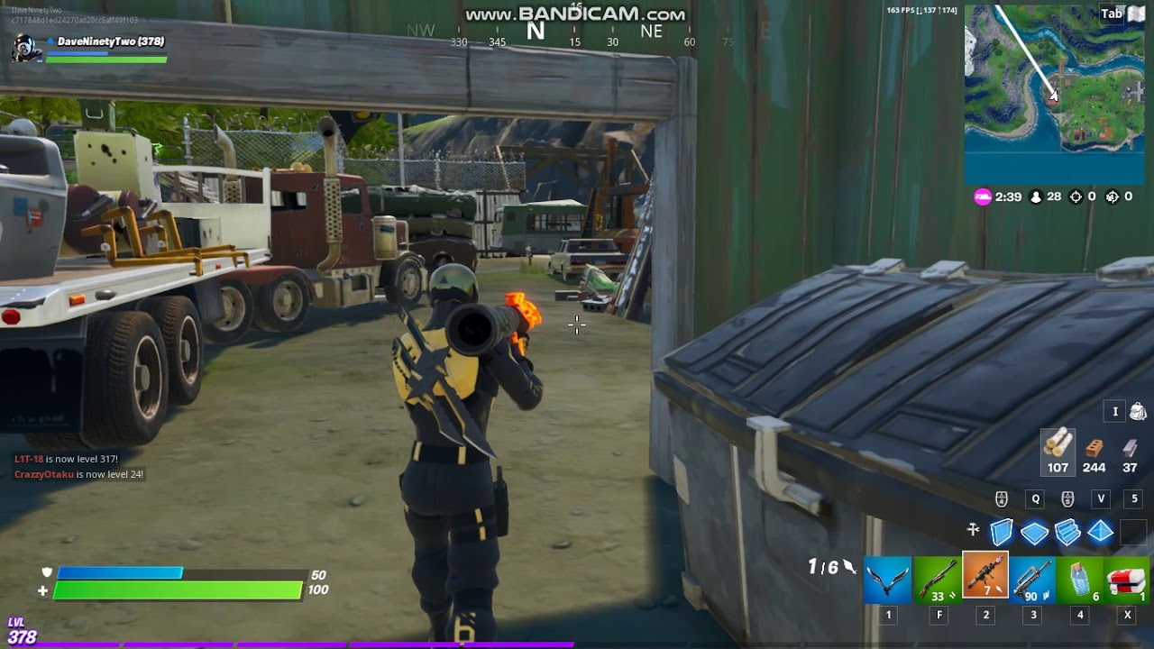 Earn Gold Scavenger Medals by Searching Chests, Llamas or Supply Drops