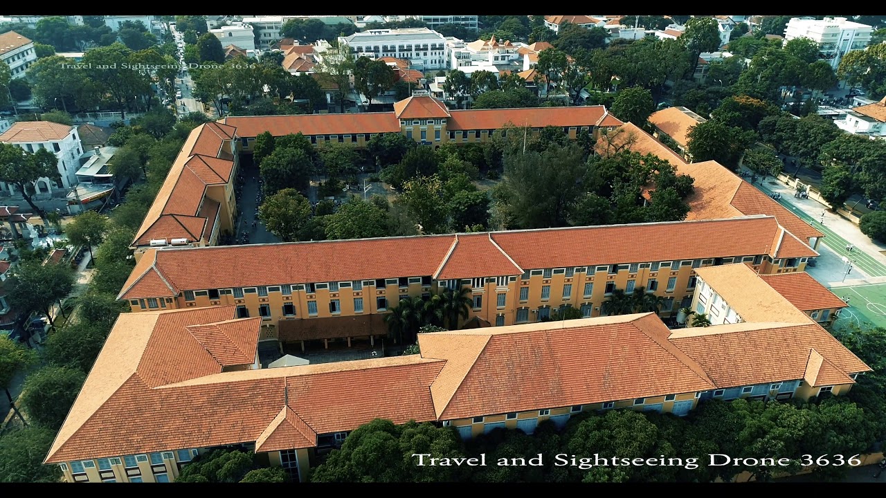 Flycam Trường Nguyễn Thị Minh Khai 2018