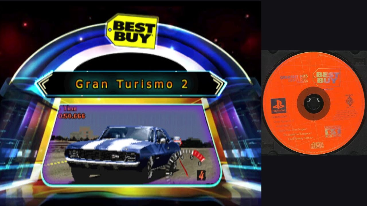 (GT2 Demo Build 2) Best Buy Greatest Hits Demo Disc Vol 1 | SCUS-94668 | Aug 30, 1999