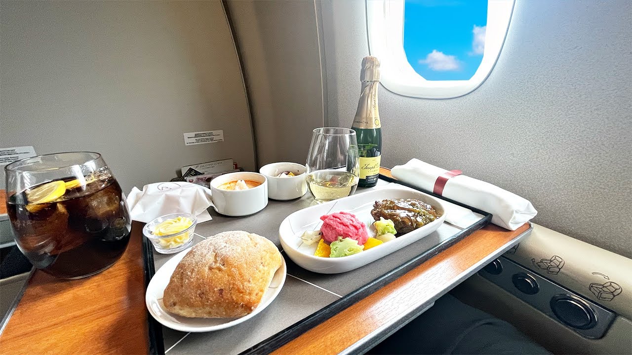 Всего 1 час. Первый класс на внутренних рейсах Japan Airlines | Осака - Токио