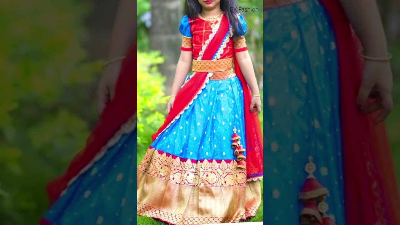 BK Fashion| Trending Baby Saree Drees| Latest Saree Blouse Designs| New Blouse Design 