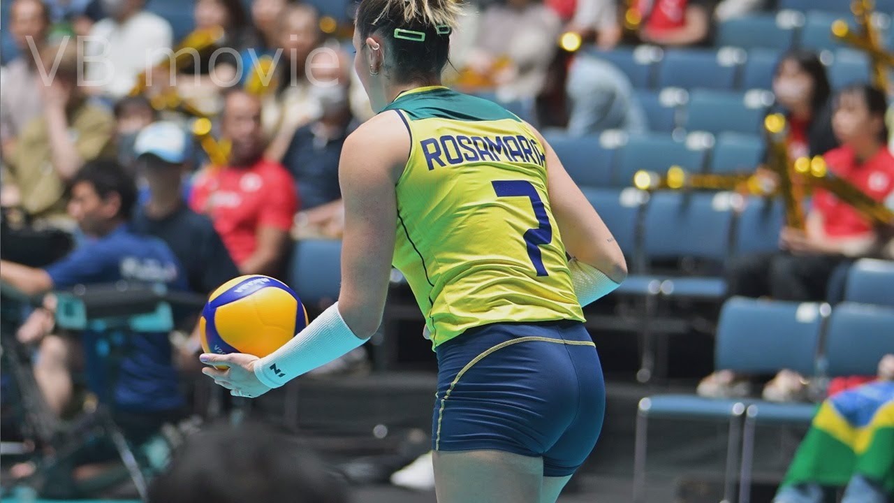 Rosamaria Montibeller,Brazilian women's volleyball player.A veteran who continues to evolve!