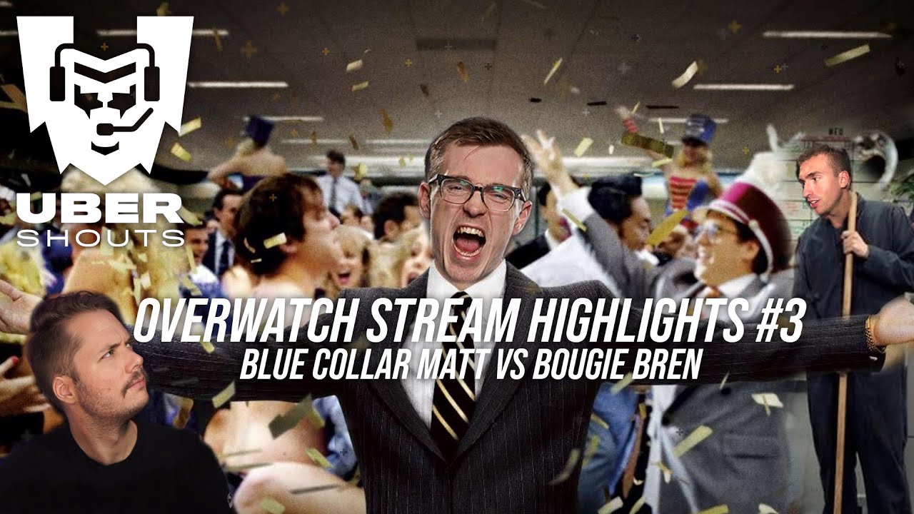 BLUE COLLAR @MattMrX  VS BOUGIE @BrenCasts | Overwatch Stream Highlights #3