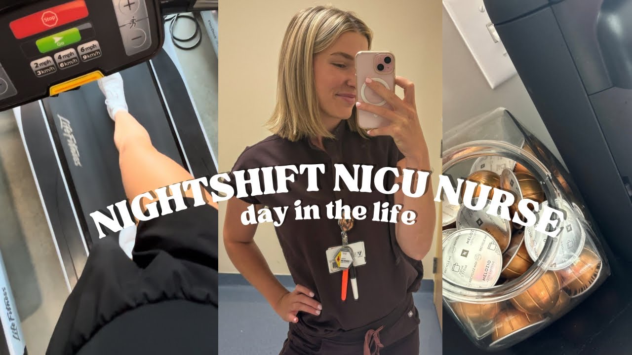 VLOG: DAY IN THE LIFE OF A NIGHTSHIFT NICU NURSE