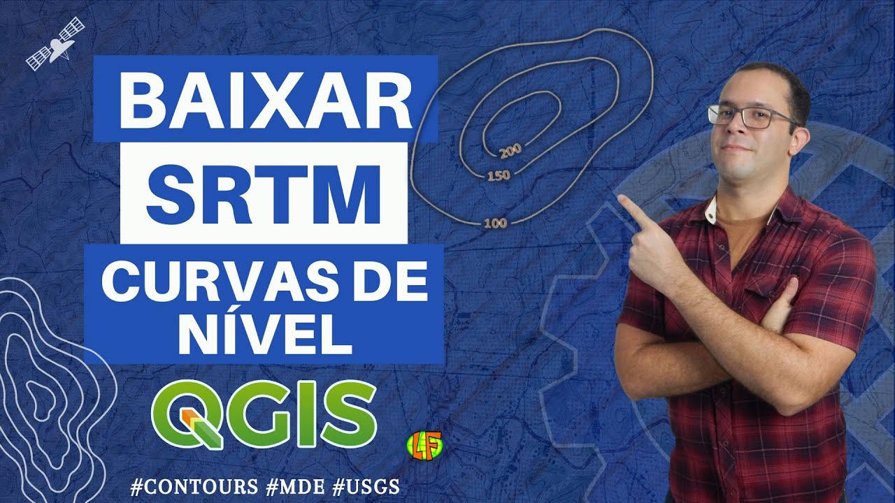 Como baixar SRTM e gerar curvas de nível no QGIS