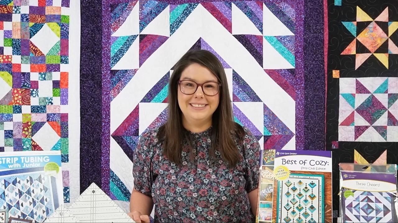 Как использовать линейку-трубку от Cozy Quilt Designs