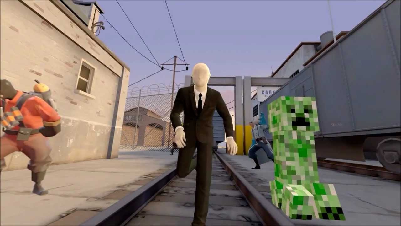 [SFM]The Epic Run of Slenderman