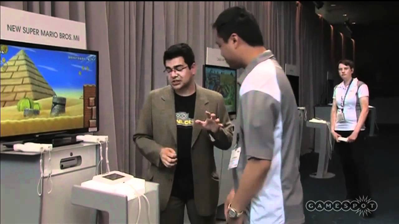 E3 2011 GameSpot Stage Shows - Nintendo Wii U Hands-On Demo (Wii)