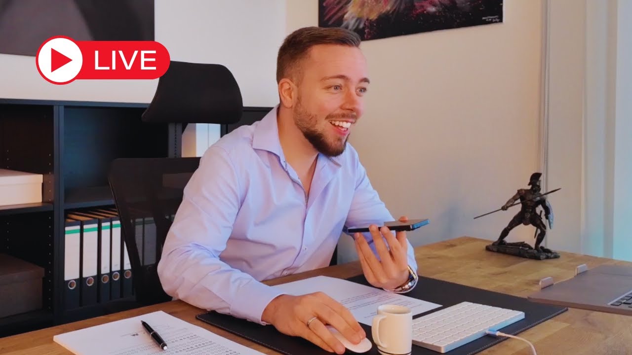 Ich terminiere LIVE eine Trainings-KI für Kaltakquise