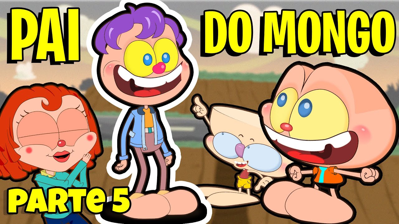 Mongo e Drongo e a Mãe do Mongo - Parte 5 - CONHEÇA O PAI DO MONGO 😮 Desenho Animado