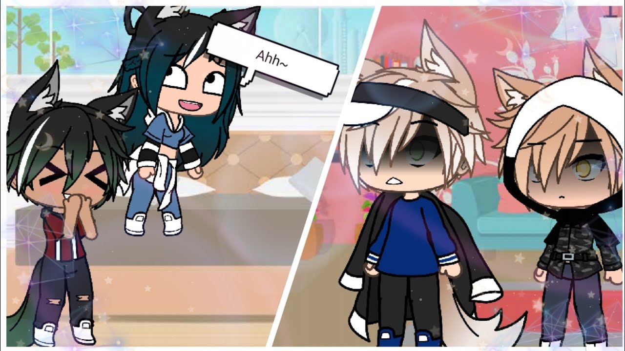 || Cheating with the door locked prank || Gachalife