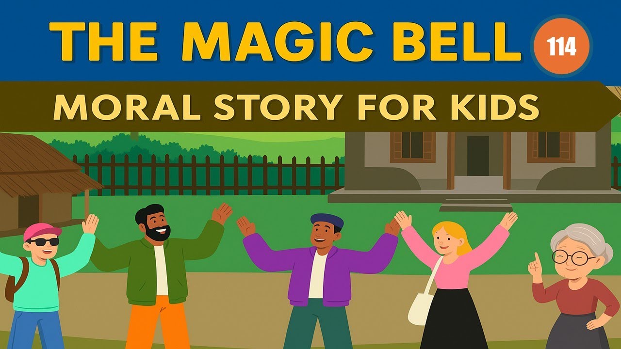 The Bell That Changed the Village | Kids Moral Story