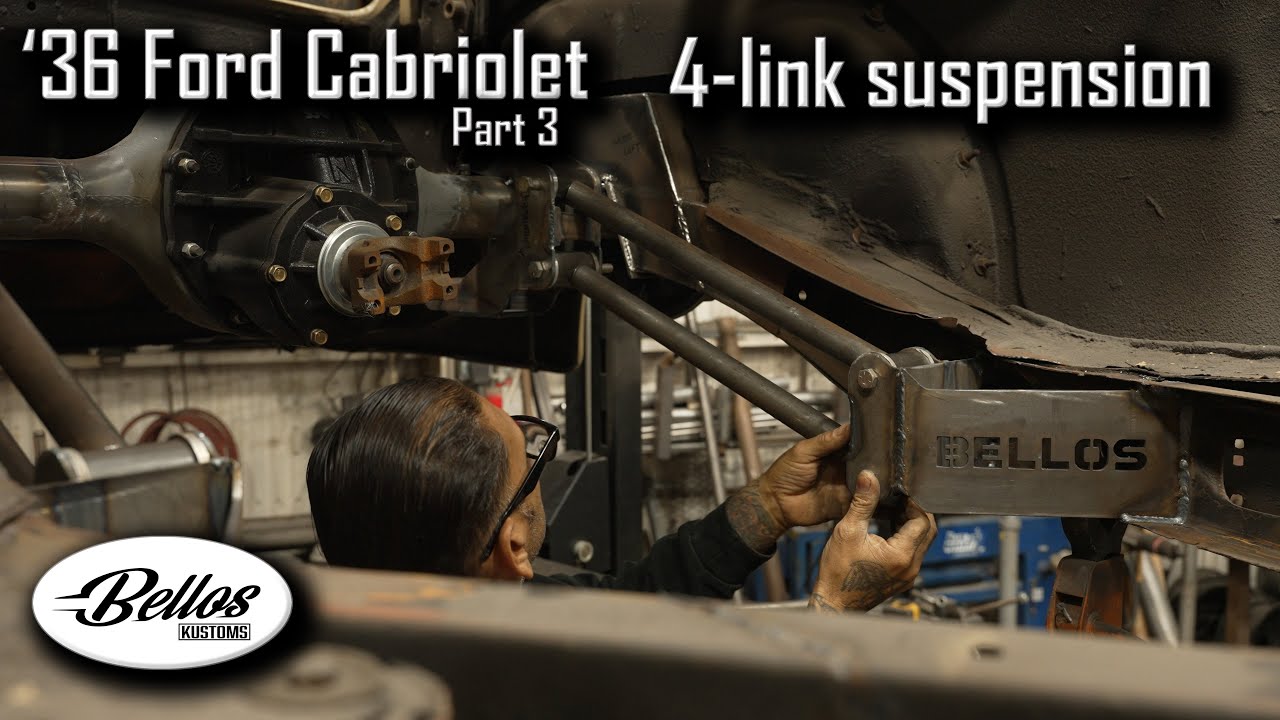 1936 Ford Cabriolet - 4 Link Suspension