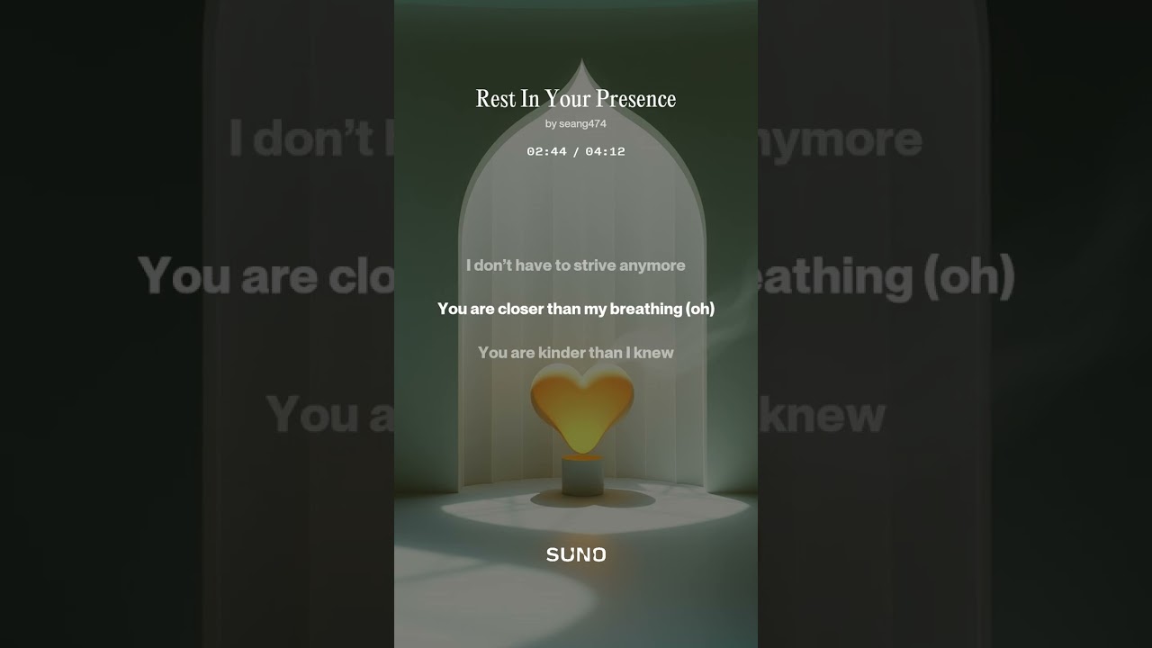 Rest In Your Presence