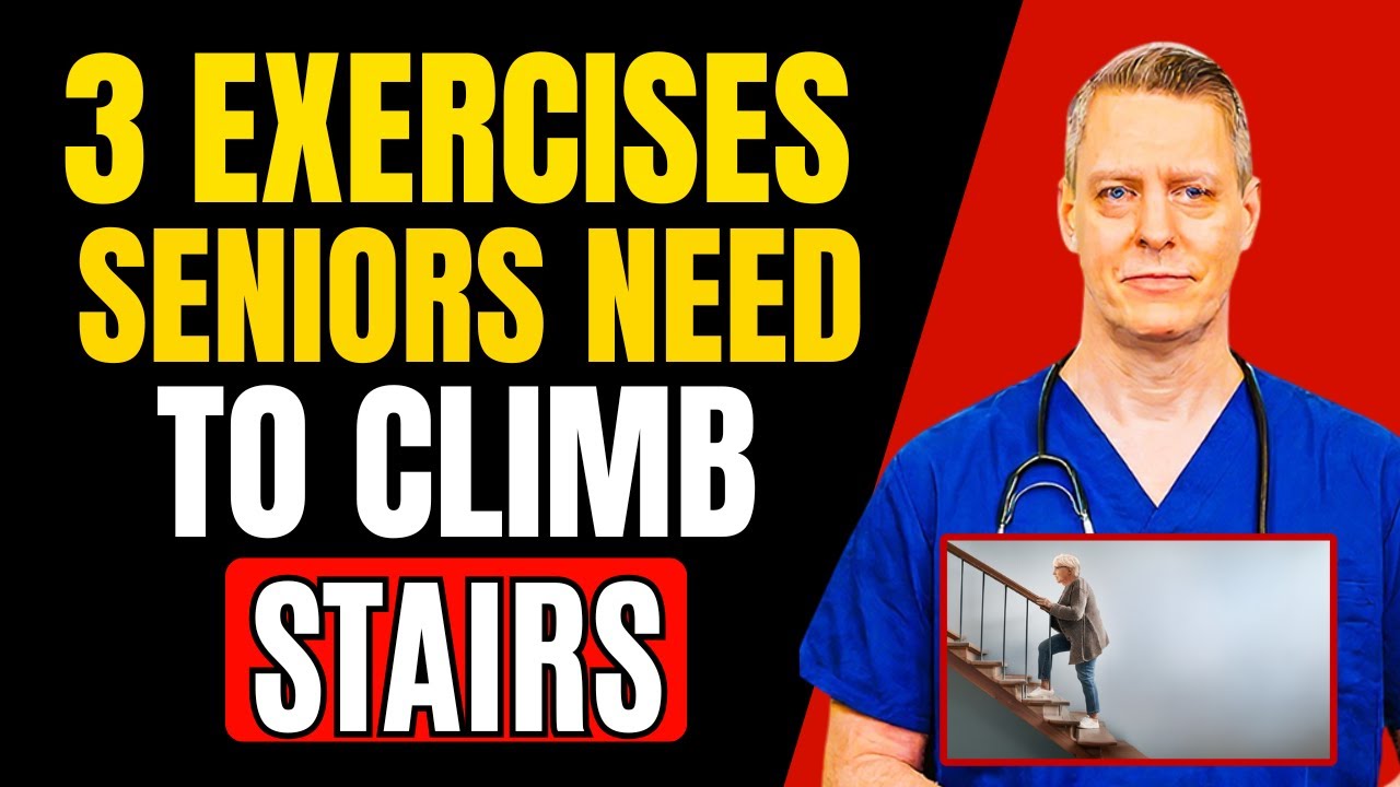 Over 60: The ONLY 3 Exercises You Need to Climb Stairs Easily