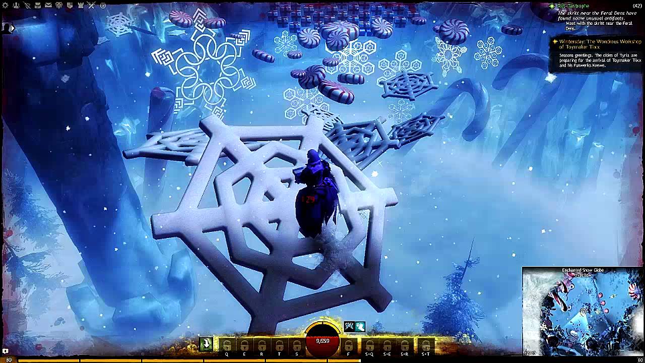 GuildWars 2 ; Wintersday Jumping puzzle