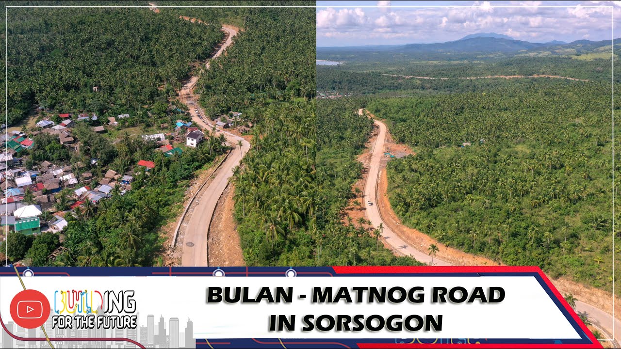 Bulan - Matnog Road in Sorsogon