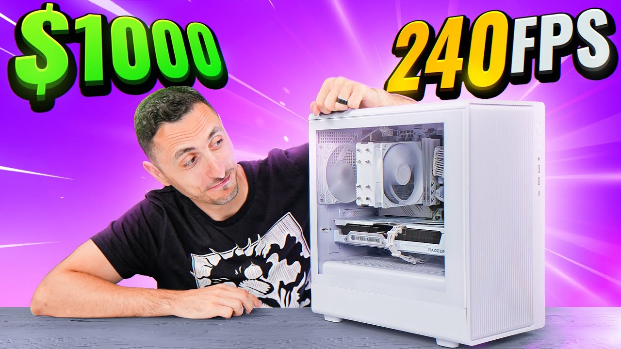 The Best $1000 Gaming PC Build in 2025!