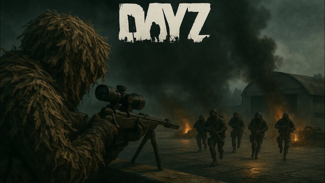 Доминирование на официальных серверах DayZ в роли снайпера — DayZ PS5 1/2