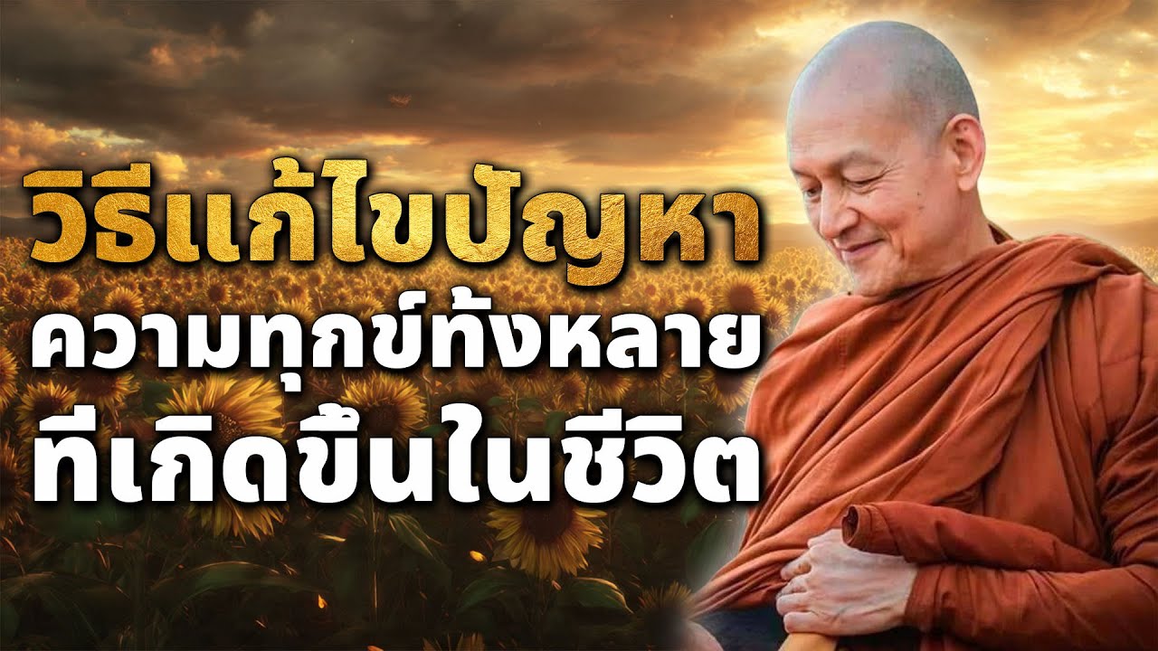 วิธีแก้ไขปัญหา ความทุกข์ทั้งหลาย ที่เกิดขึ้นในชีวิต #พุทธวจน