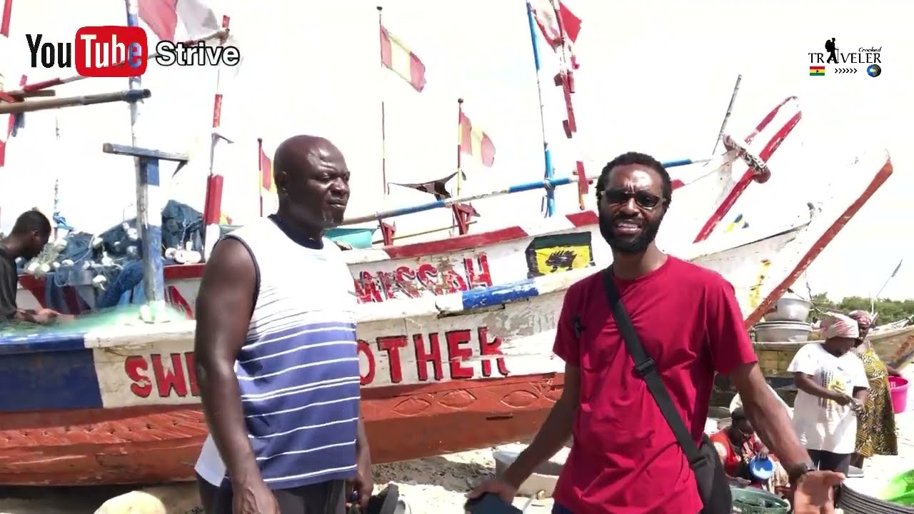 Buying a $10,000 BOAT (canoe) 🛶 at a town In  GHANA 🕺🏾🇬🇭 🥂| Dream come true
