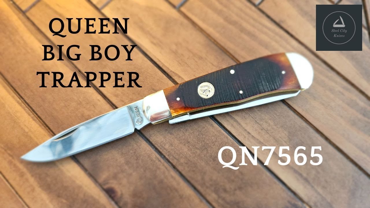 Queen BIG boy trapper QN7565 #edc #pocketknife #traditional