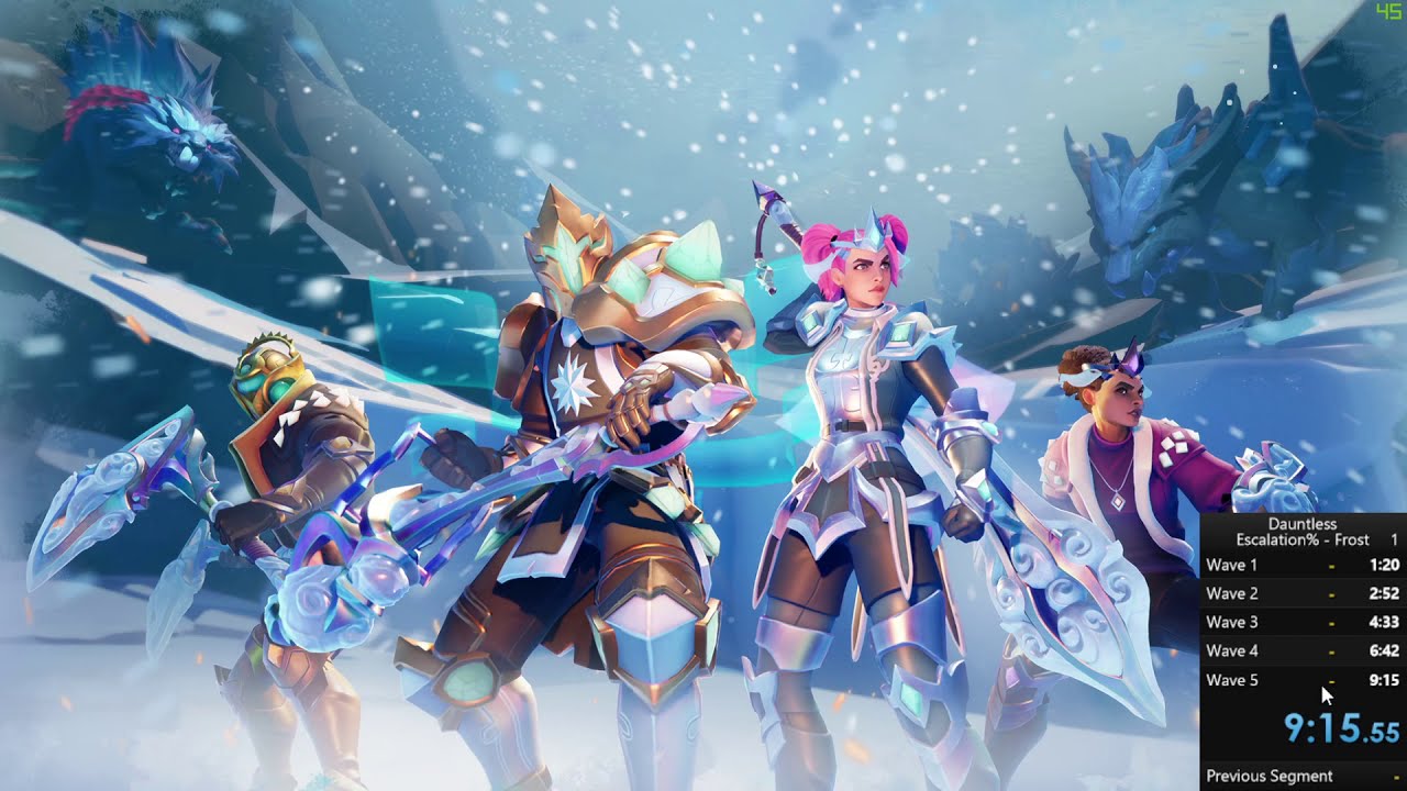 Frost Escalation 9:15.55 - Dauntless Speedrun