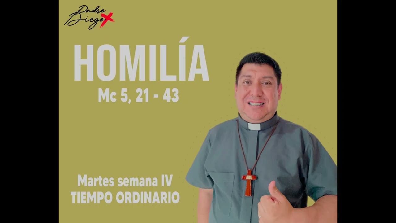 NO TENGAS MIEDO, SOLAMENTE CREE!!! HOMILIA 03.02.2026