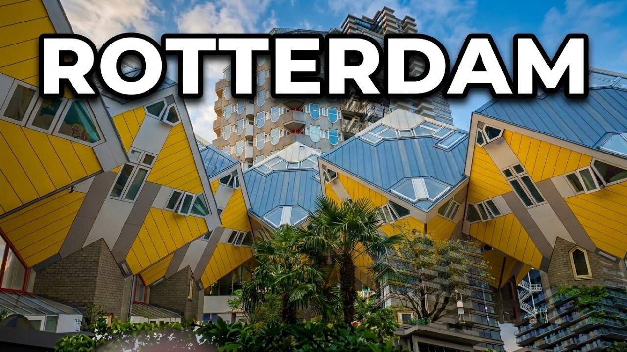 🇱🇺 Rotterdam Netherlands : The Modern Face of the Netherlands 